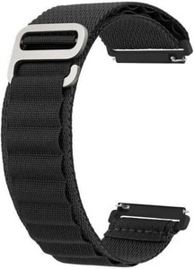 Creations Retail Alpine loop with g buckle strap for all 22 mm watches 22 mm Fabric Watch Strap