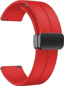 LORENZ MS-RED 22 mm Silicone Watch Strap