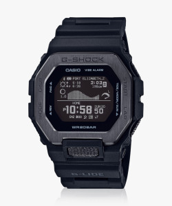 CASIO GBX-100NS-1DR G-Shock Dial Black Resin Strap Digital Watch  - For Men