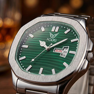 FOGG 2158-Green Big Dial Analog Watch - For Men