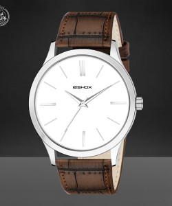 Rishox White Dial Analog Watch for Men White Dial Analog Watch Analog Watch  - For Men