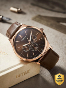 TIMEX Multifunction Brown Dial Analog Watch For Men - Image 1