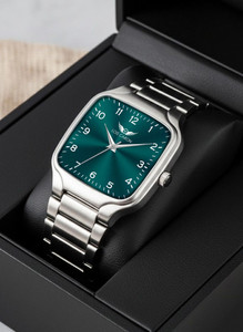 LOIS CARON LCS-4312 Elegant Series Square Quartz For /Boys Wrist Analog Watch  - For Men