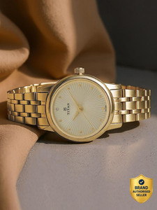 Titan Karishma Champagne Dial Golden Watch - Image 6