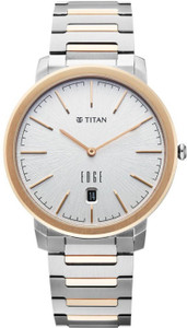 Titan Meister Quartz Analog White Dial Rose Gold Watch - Image 6