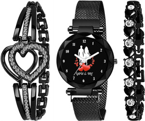 DRALIET Love Collection Magnet Girls Love Collection Analog Watch  - For Girls