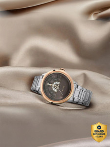 Titan Grandmaster Anthracite Dial Silver Stainless Steel Watch - Image 6