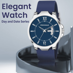 PROVOGUE PG-2013 Trending Day & Date Series Silicone Belt for Boy Analog Watch  - For Men