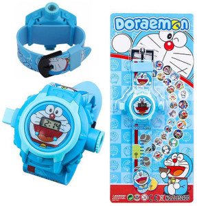 Style Freak Doraemon 24-Images Digital Display Projector Cartoon Watch for Kids Set of - 1 घड़ी - लड़कों और लड़कियों के लिए