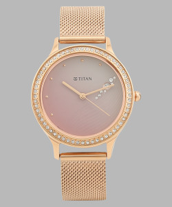 Titan Titan Ladies Purple Glam It Up Phase 2 Analog Watch  - For Women