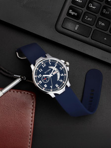 MATRIX DD-0118-BLUE Day & Date Analog Watch  - For Men & Women