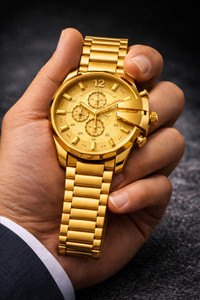 YARA Trendy Men HG09_Desiel Watch Gold 9999820 Analog Watch - For Men