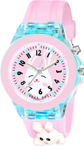 CERO Child Multicolor Lights 3D Cute Cartoon Multi Function Rubber Strap Kidd's Boys Chiid Multicolor Lights 3D Cute Cartoon Multi Function Rubber Strap Kidd's Boys घड़ी - लड़कियों के लिए