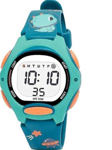 Styleflix Kids Printed Strap Digital Watch - For Boys & Girls