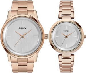 TIMEX Trendline Round 42mm Silver Dial Analog Watch - For Men & Women