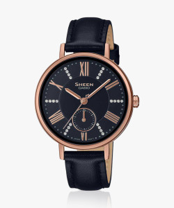 CASIO SHE-3066PGL-1AUDF Sheen Analog Watch  - For Women