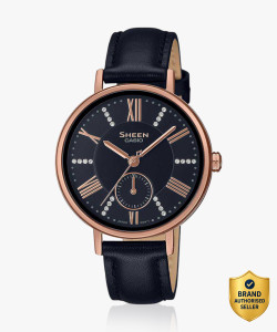 CASIO SHE-3066PGL-1AUDF Sheen Analog Watch  - For Women