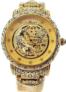sanowrex Luxury Dragon Design Mechanical Watch,Tiger Design, with Date Display Analog Watch  - For Men