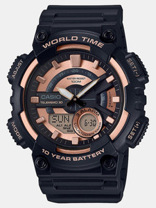 CASIO AEQ-110W-1A3VDF Youth Combination ( AEQ-110W-1A3VDF ) Analog-Digital Watch - For Men