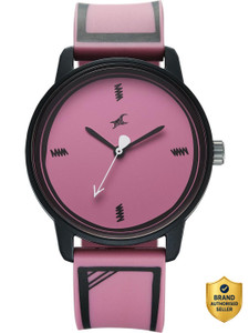 Fastrack Zine Fastrack Tees Unisex Zine Black Dial Quartz Analog Watch - 38145PP06W Analog Watch  - For Men & Women