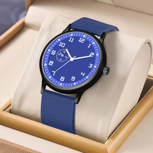 Praizy Times Silicon Strap Stylish Dial Analogue Watch for Men Analog Watch  - For Men & Women