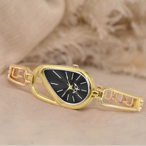 WHITE BIRD 5101 Gold D Black 5101 Analog Watch  - For Women