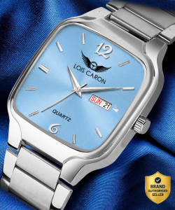 LOIS CARON LCS-8397 Sky Blue Men's Watch - Image 1