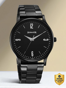 Sonata Aspire Black Dial Men's Watch - Image 6