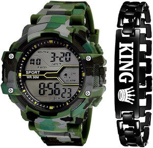 hala HL_Military NEW GENERATION DIGITAL NEW DIGITAL LED SPORTS Digital smart Watch Unique Arrow New Arrival Silicon Strap (S-SHOCK) (G90) DIGITAL…