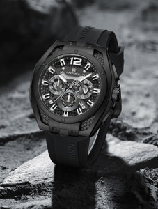 NAVIFORCE NF8063 Sporty Black multifuntional chronograph Analog Watch  - For Men