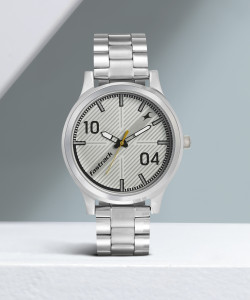 Fastrack Watches 38051sm01 Fastrack White Dial Analog Watch For