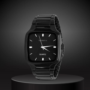 GLENVIT-X M-1 Glenvit-X Black Square Dial Quartz Analog Watch for Men| Casual & Formal Wear Analog Watch  - For Men
