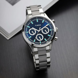 TIMEX Multi Function Blue Dial Analog Watch for Men TWHG03SMU20 - Image 1