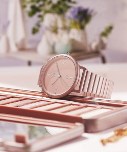Fastrack Vyb Bliss Pink Dial Pink Strap Analog Watch  - For Women