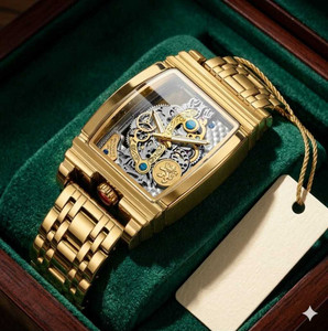 ROXTO Royal Skeleton Gold Watch - Image 6
