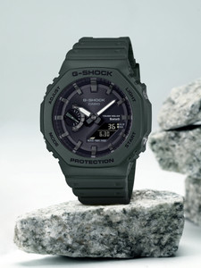 CASIO GA-B2100-3ADR G-Shock Green Dial Green Resin Strap Analog