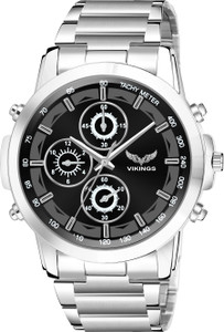 VIKINGS VK-GR-144-BLK-CHN CHRONOGRAPH STYLE Analog Watch  - For Men