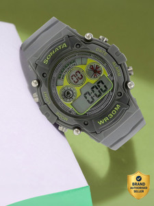 SONATA NP77006PP02 SF Digital Grey Watch - Men - Image 6