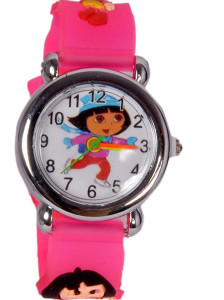 blutech Pink Dora watch for girls Pink Girls watch Analog Watch - For Girls