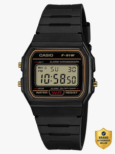 CASIO-MENS-RESIN CASIO F-91WG-9QDF Digital Watch - Image 6