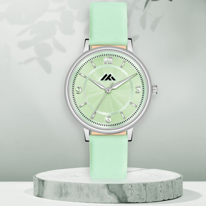 Loretta MT_541 Mint Green Leather Belt Women Analog Watch  - For Girls