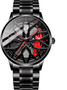 Timor J-F90K 360° Rotating Car Wheels Watch for Boys & Men - Image 6