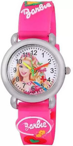 BIZOLO Barbie Pink Watch For Girls & Kids ( Pack Of 1 ) Analog Watch  - For Girls