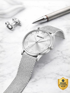 KILLER Slim Silver Dial Designer Watch with Roman Markers Analog Watch  - For Men