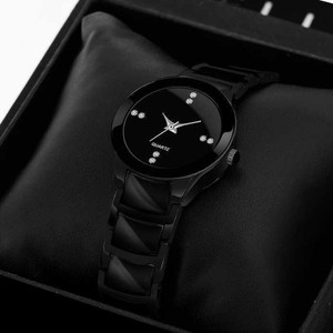 KU Fancy Bracelet Rose Gold Ladies Watches Girls Wrist Watch For Women Analog Watch  - For Women