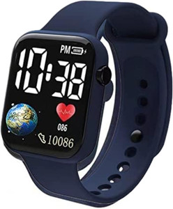 KIMY Kids' sports watch: good quality silicone LED digital display The most recent and cutting-edge design for a black LED display. Digital Watch  - For Boys & Girls