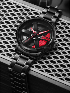 Wristy Car wheel watch | Rotating | Gyro | Spinner | Analog Watch - For Men