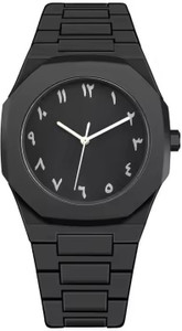 CERO Arabic Dial Polycarbonate Lightweight Black Strap Analog Watch  - For Boys & Girls