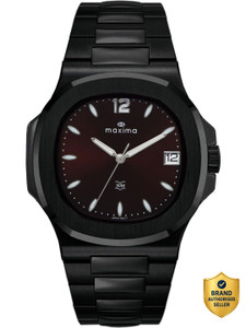MAXIMA Apex Collection Black Analog Watch - Men - Image 6