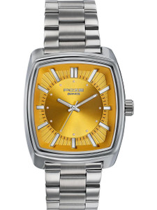 SONATA Quartz Deep Mustard Dial Watch - Image 1